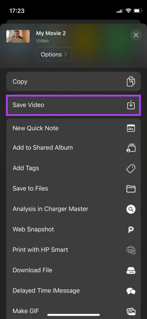 save video without audio