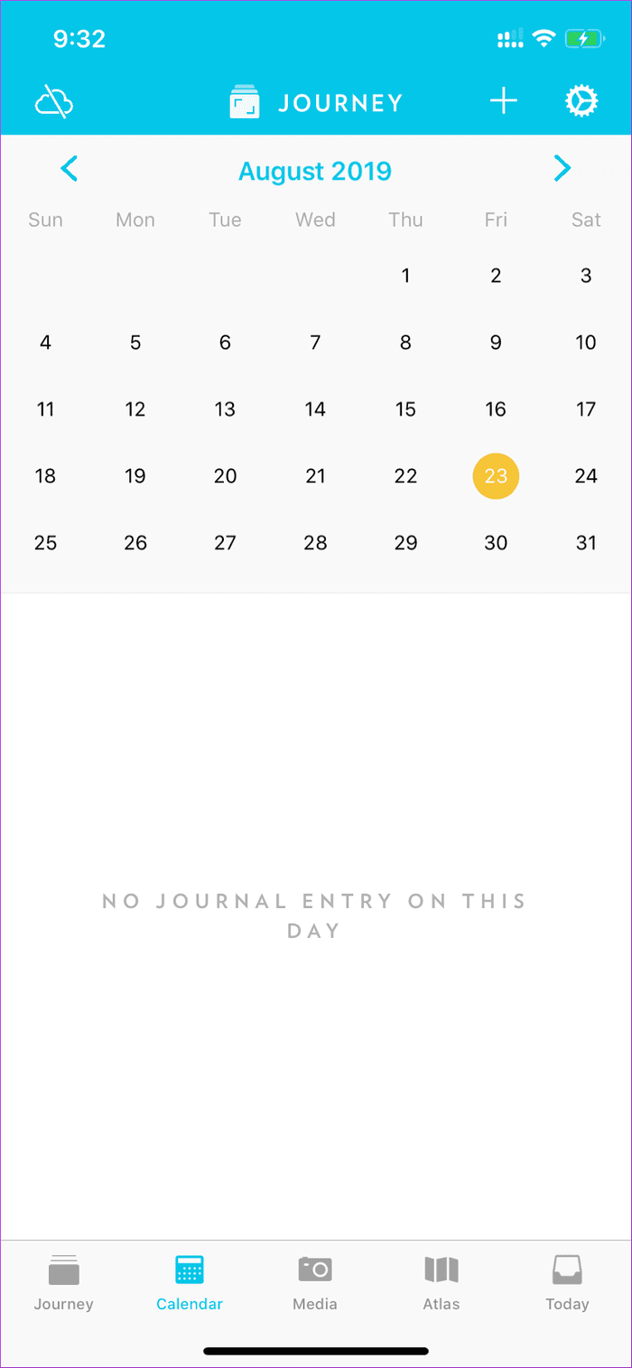 Journey Calendar