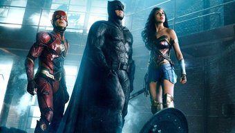 Justice League Batman Flash And Wonder Woman To