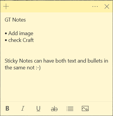 Keyboard shortcuts for sticky notes windows 4