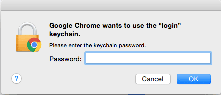 Keychainproblem