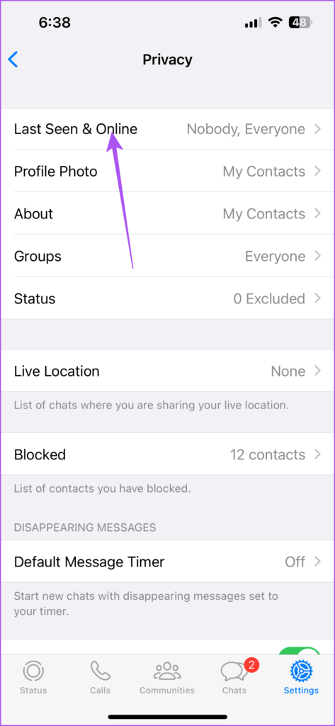7 Best Fixes for Typing Status Not Showing in WhatsApp on iPhone and Android - 27