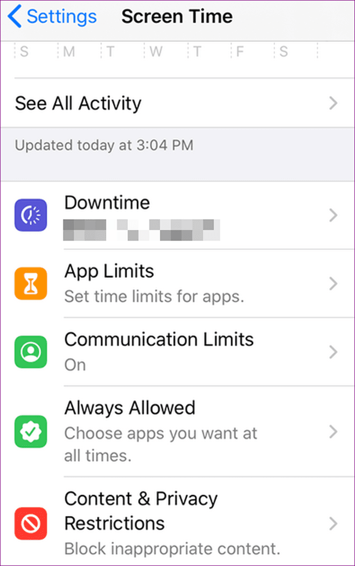 Limit Kids Call Text Face Time Iphone Settings Screen Time Set Limits