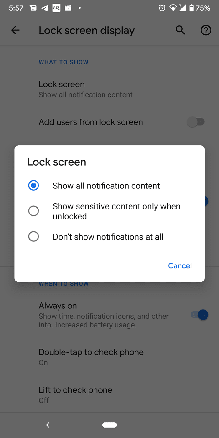 Lock Screen Customization Android 16