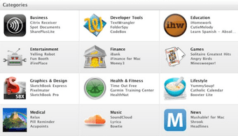 Mac App Store Categories