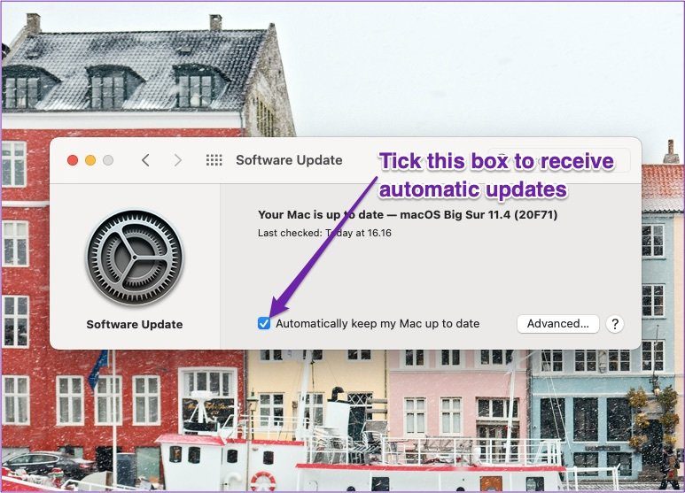 Mac receive automatic updates