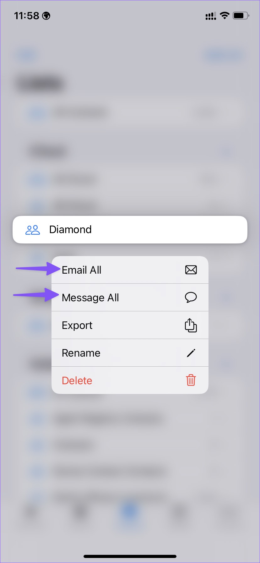 How to Create or Remove a Contacts List on iPhone - 37