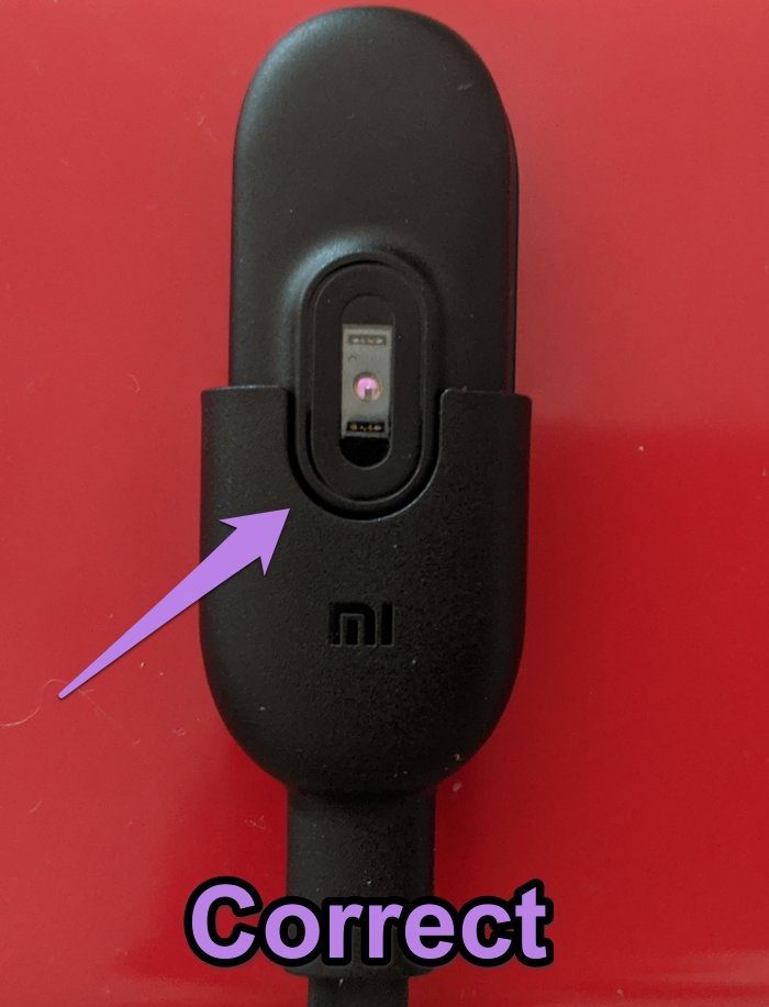 Mi band doesnt charge 2