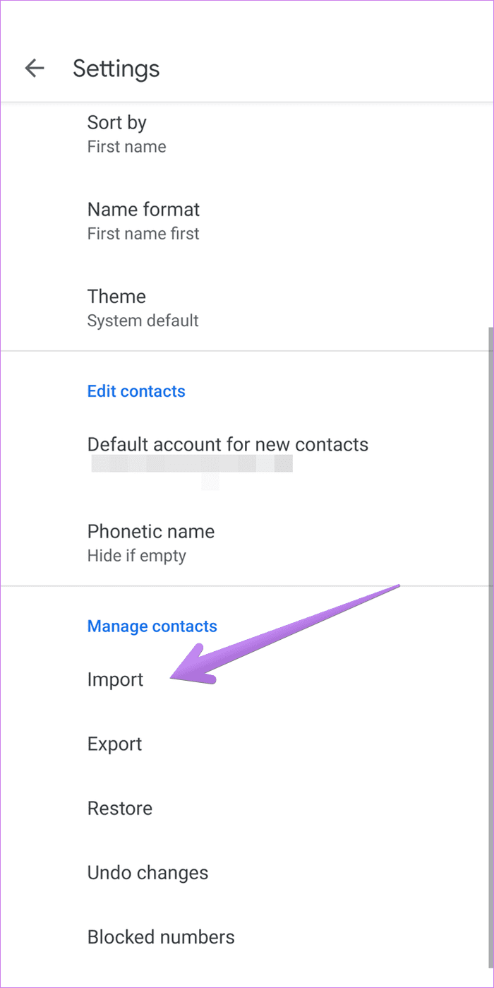 Move samsung contacts to google account 20