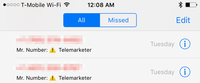 Mr Number Block Calls Unwanted Spam Iphone App  1