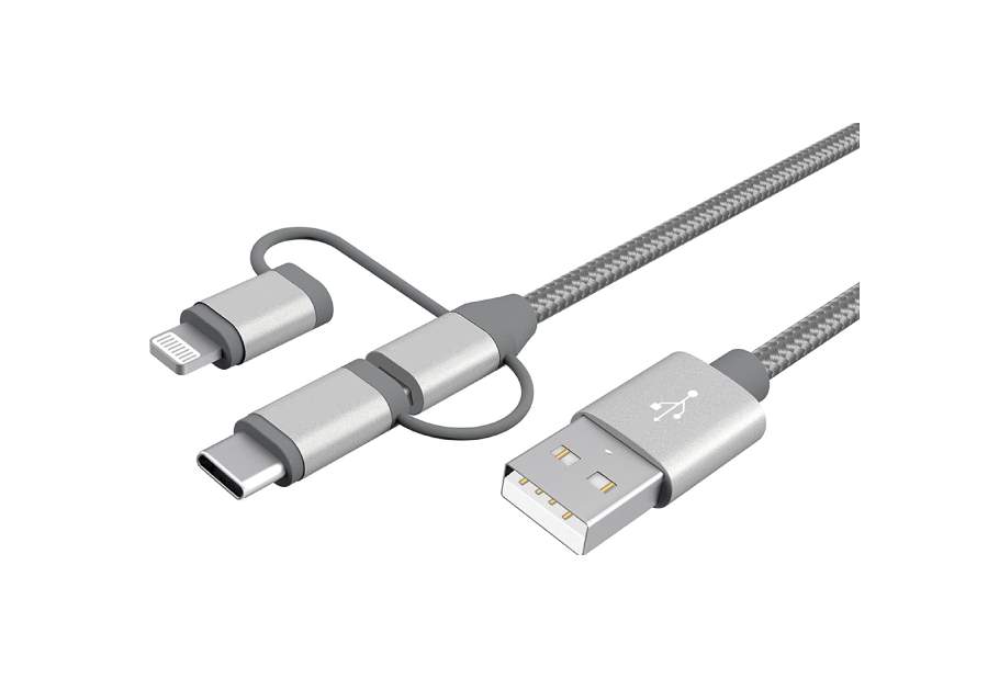 MICFLIP 3-in-1 charging cable