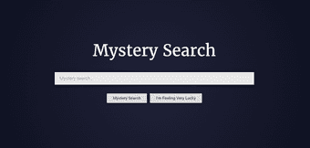 Mystery Search