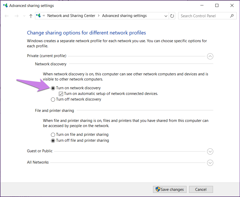 Network Discovery Not Turning On Windows 6