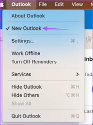  Outlook 