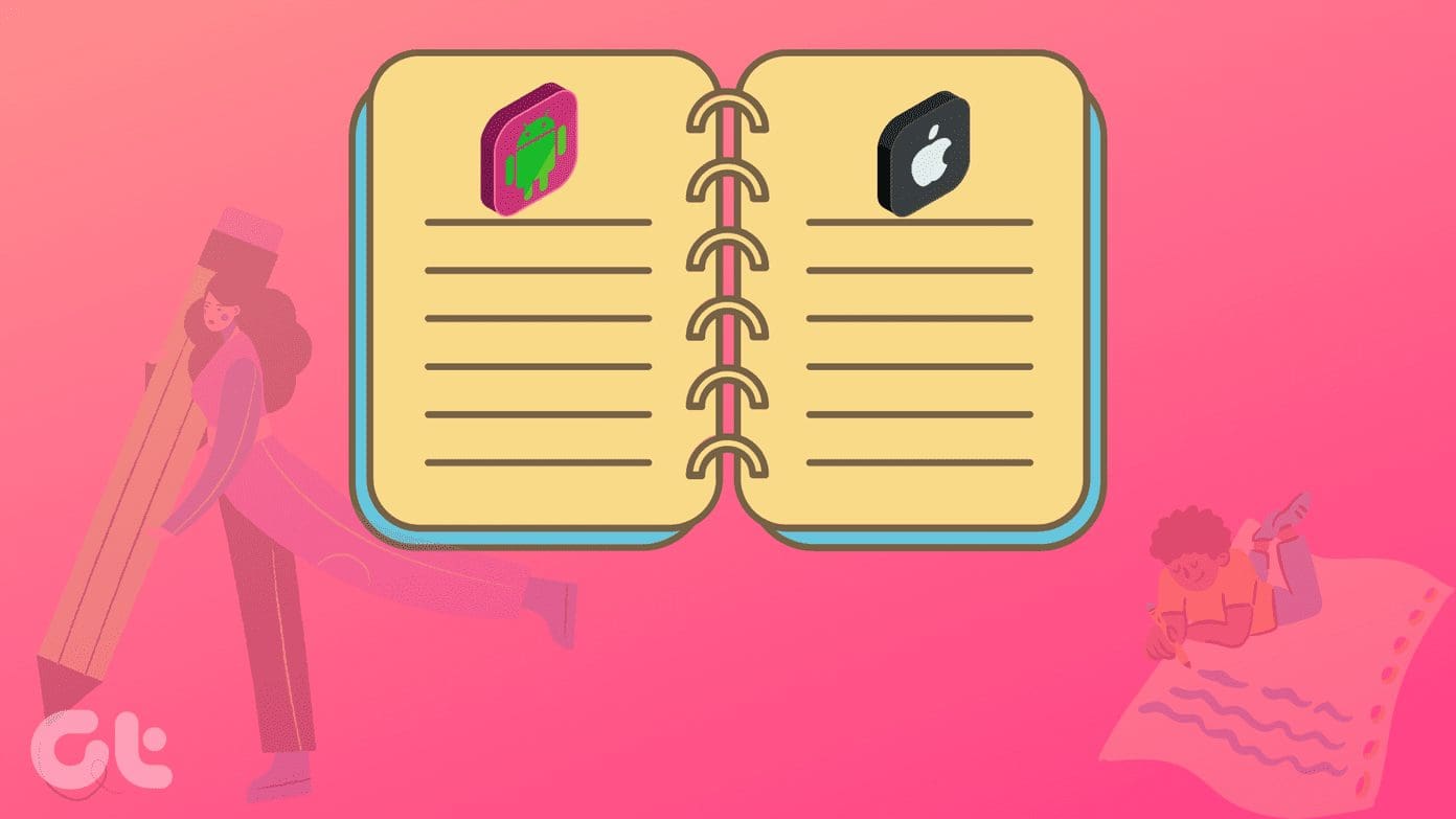 Note taking apps for android and iphone f