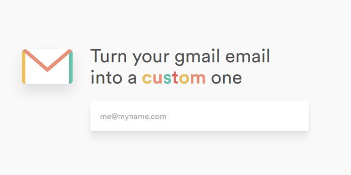 Nuage Lets You Customise Your Gmail Address