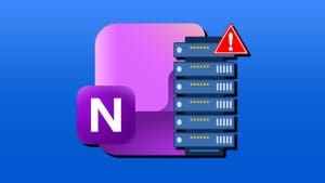 onenote cannot connect to server