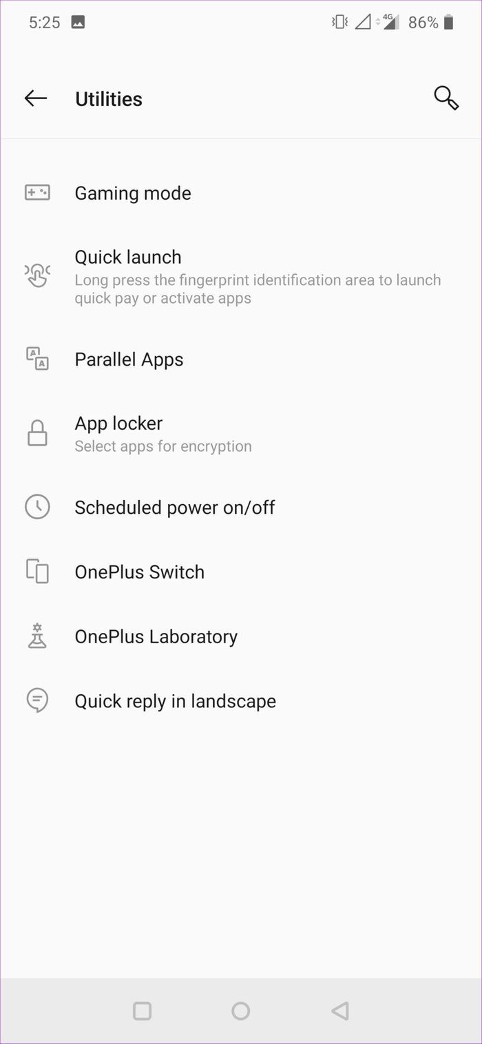 Oneplus Features