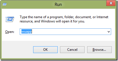 Open Windows Update