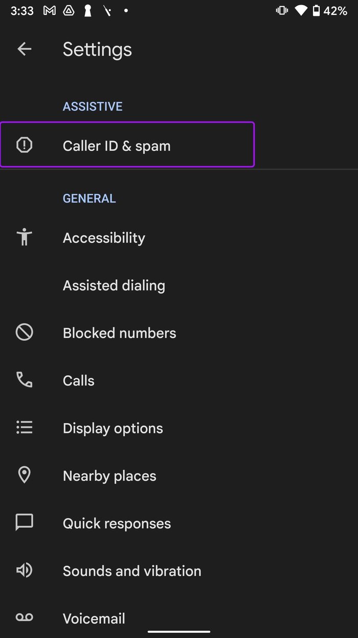 Open caller ID and spam block calls on Android