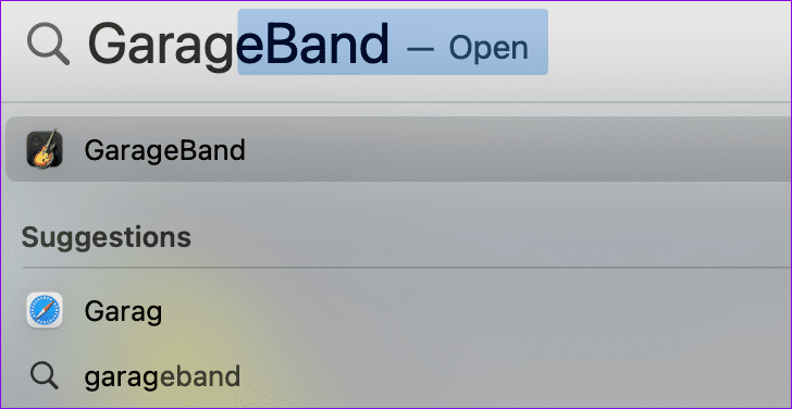 open garageband on mac