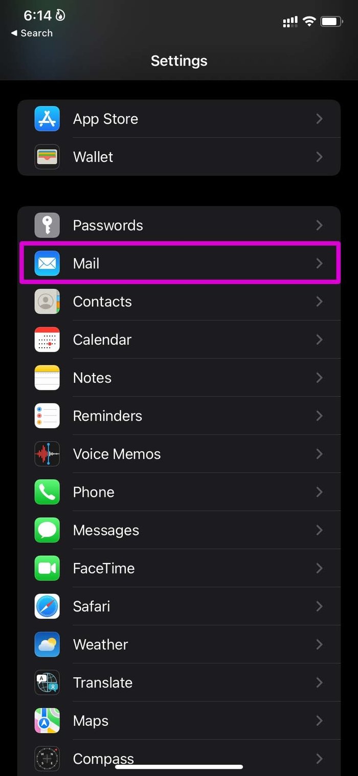 Open mail menu fix mail keeps asking for password