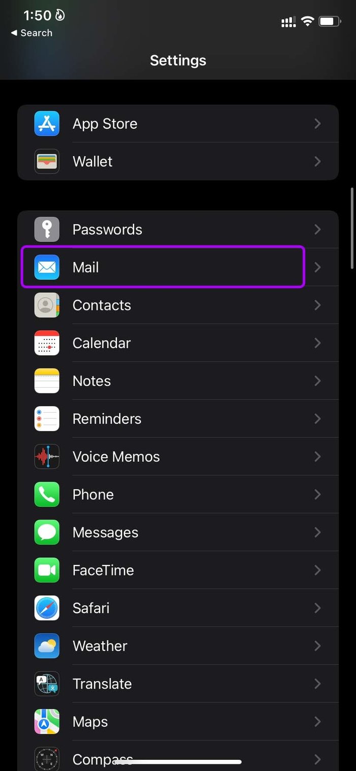Open mail menu fix mail not sending emails on i Phone