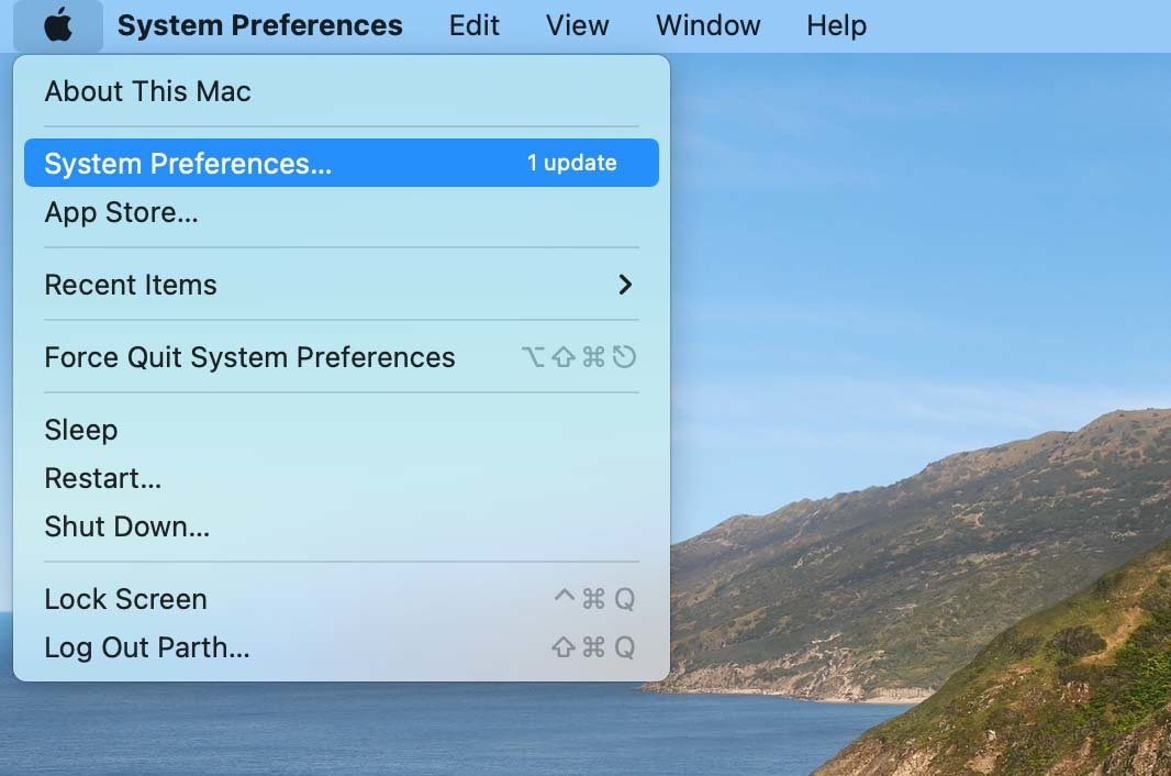 Open system preferences disable quick note corner on Mac and i Pad