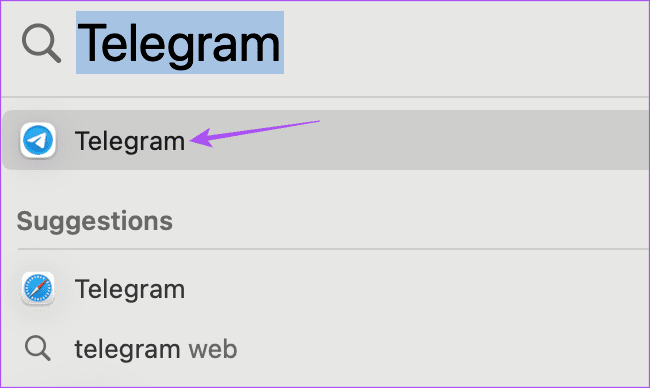 open telegram on mac 2
