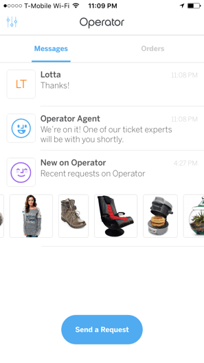 Operator Personal Shopping Assistant 2