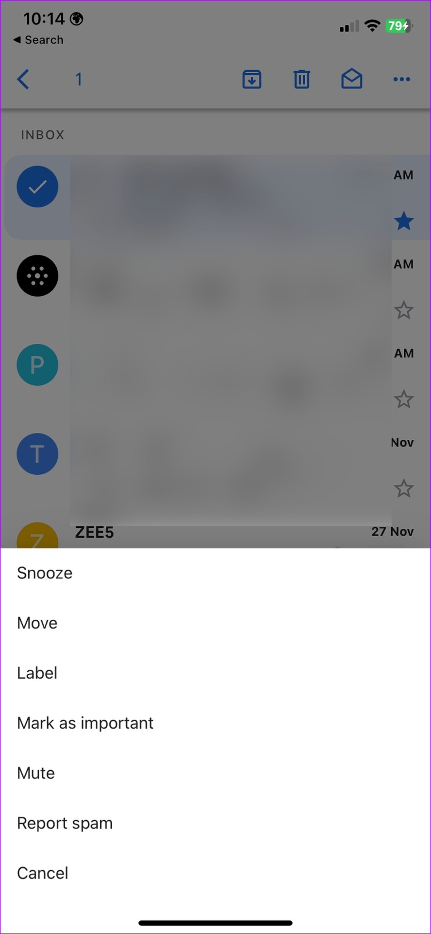 3 Best Tips to Organize Emails on iPhone - 67