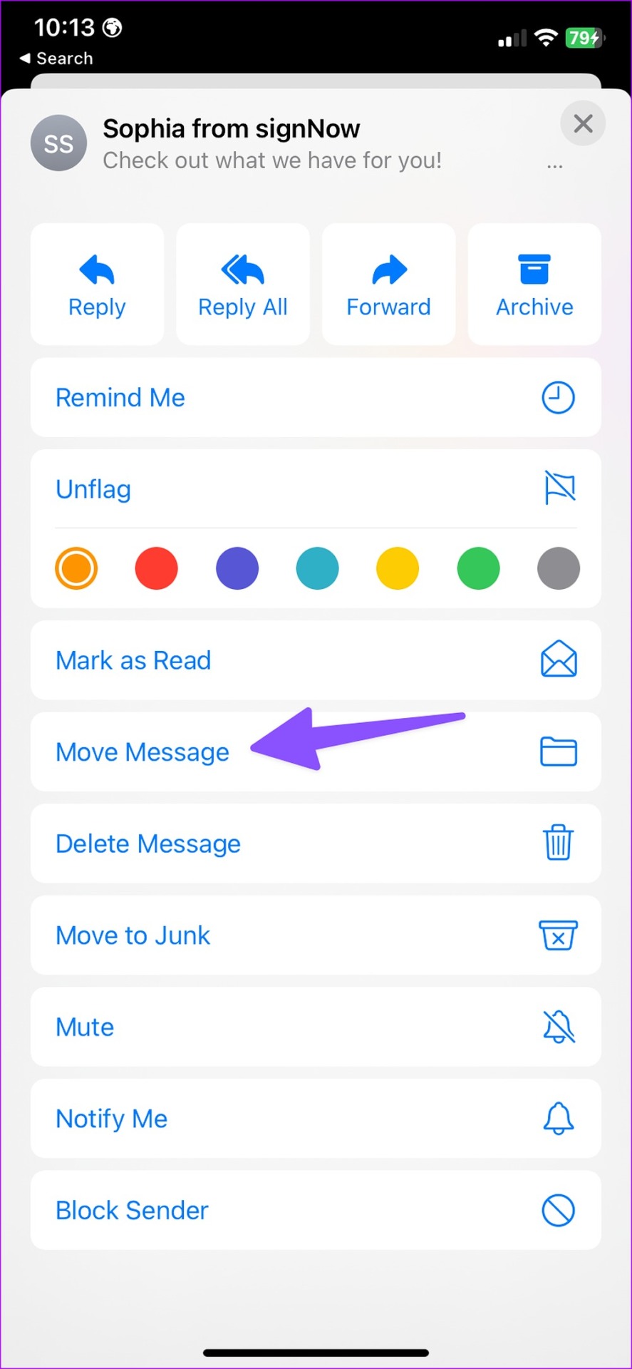 3 Best Tips to Organize Emails on iPhone - 60
