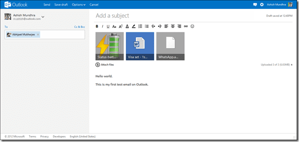 Outlook Compose1