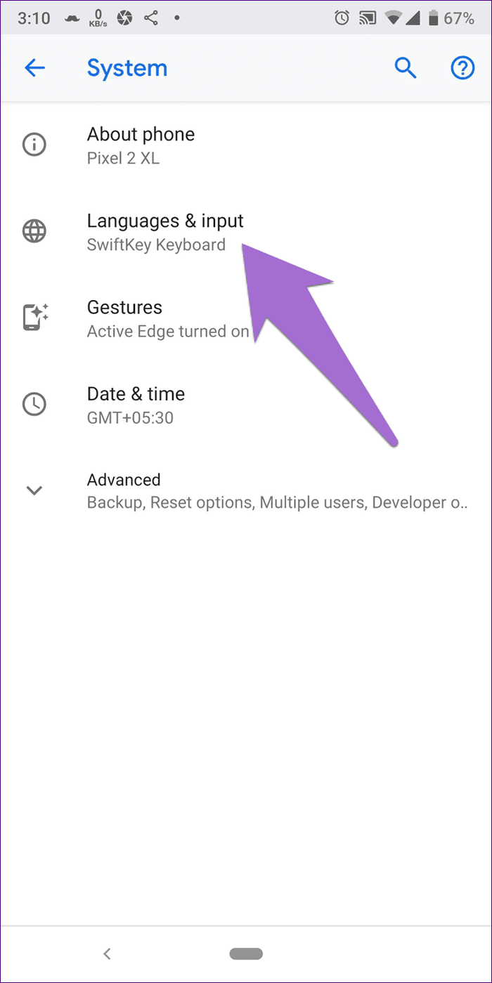 Overview Selection Not Working Android Pie 13
