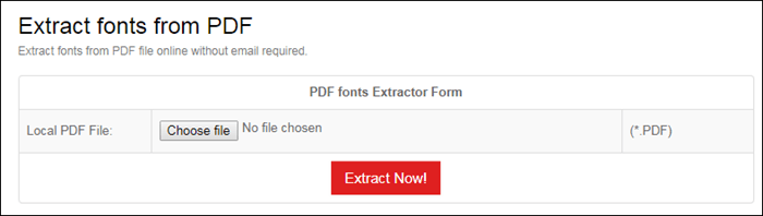 Pdf Convert Online To Extract Font
