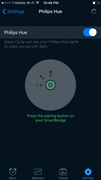Philips Hue Lights Sleep Cycle Alarm 1