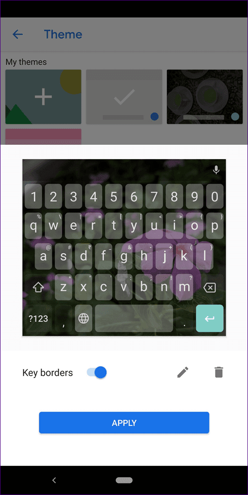 Put Picture Background Image Android Keyboard 7