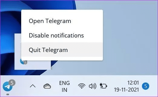 Quit telegram telegram not opening on desktop