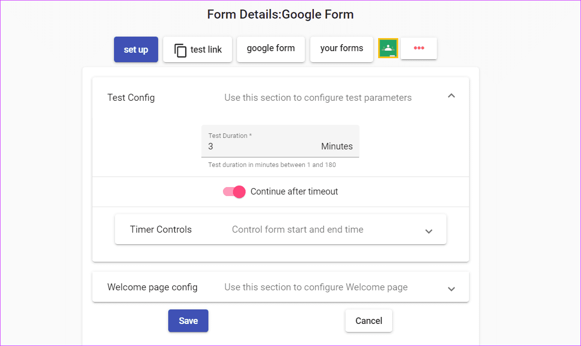 Re How to Add Timer to a Quiz in Google Forms 12