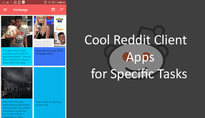 4 Reddit Android Apps that Work Like an Extension