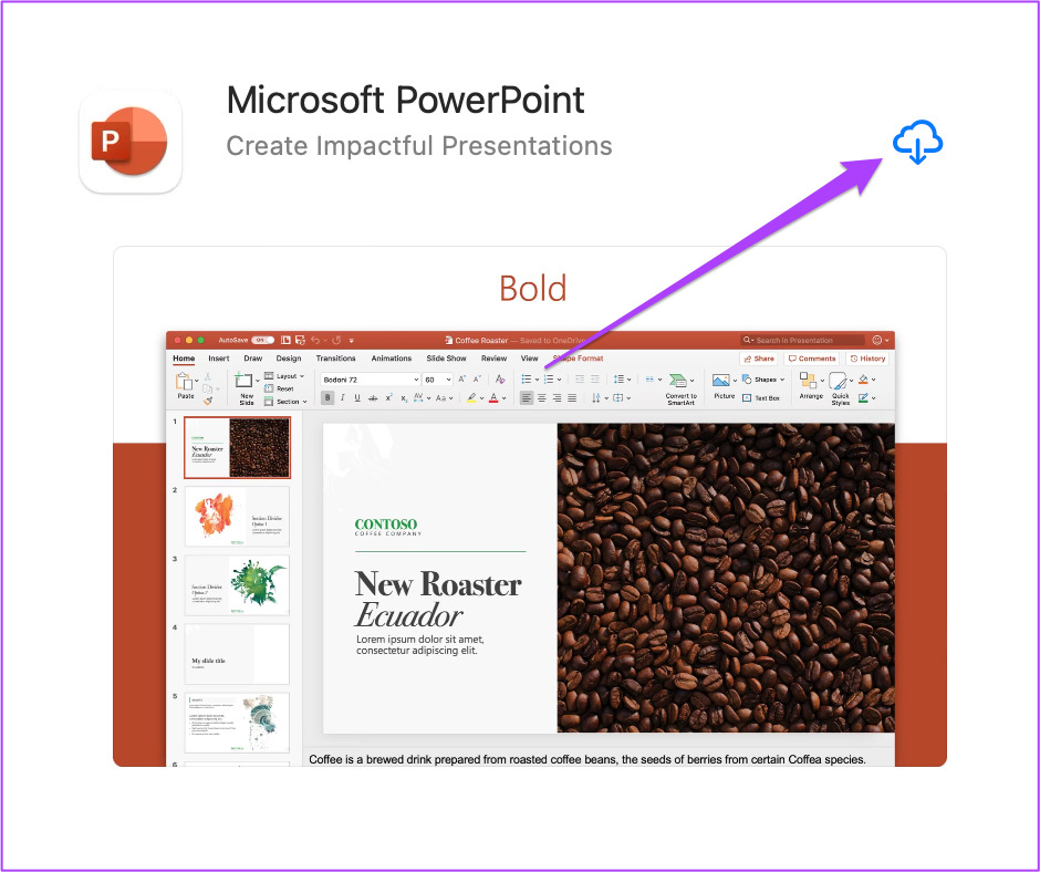 power point presentation mac