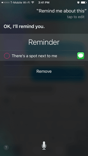 Remind Me Out This Siri Confirmation Messages Ios 9