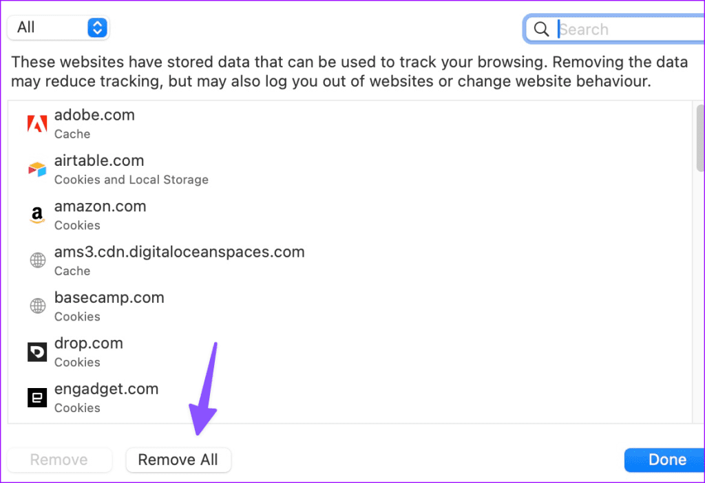 remove Yahoo search from Safari 14