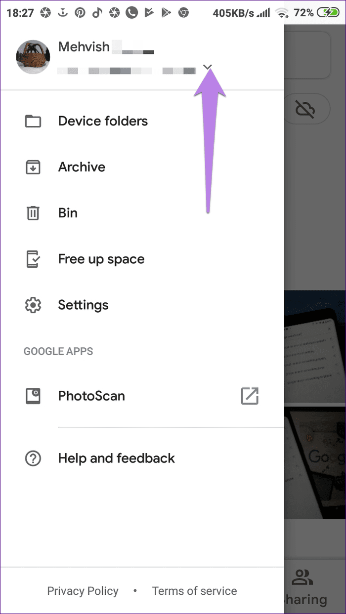 Remove Google Photos Account From App 12