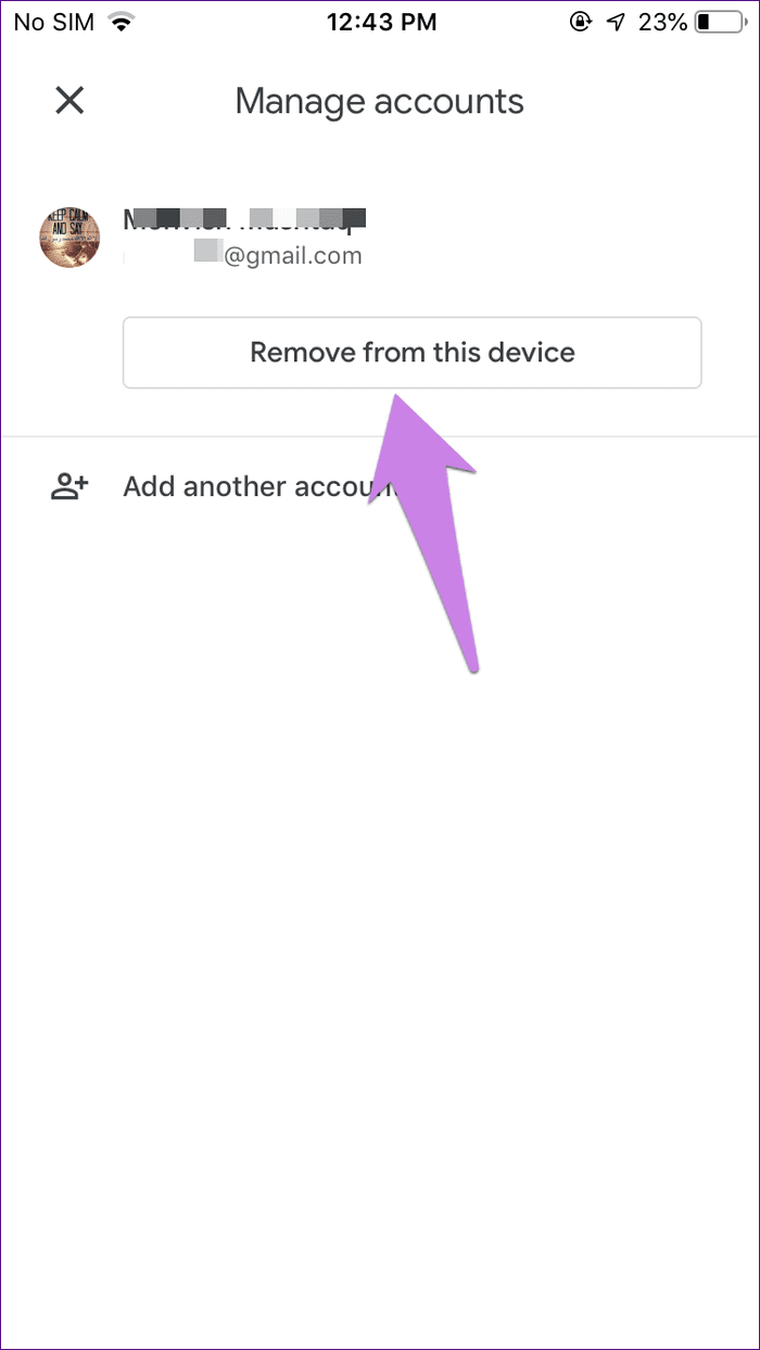Remove Google Photos Account From App 16