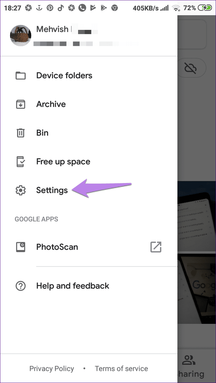 Remove Google Photos Account From App 18
