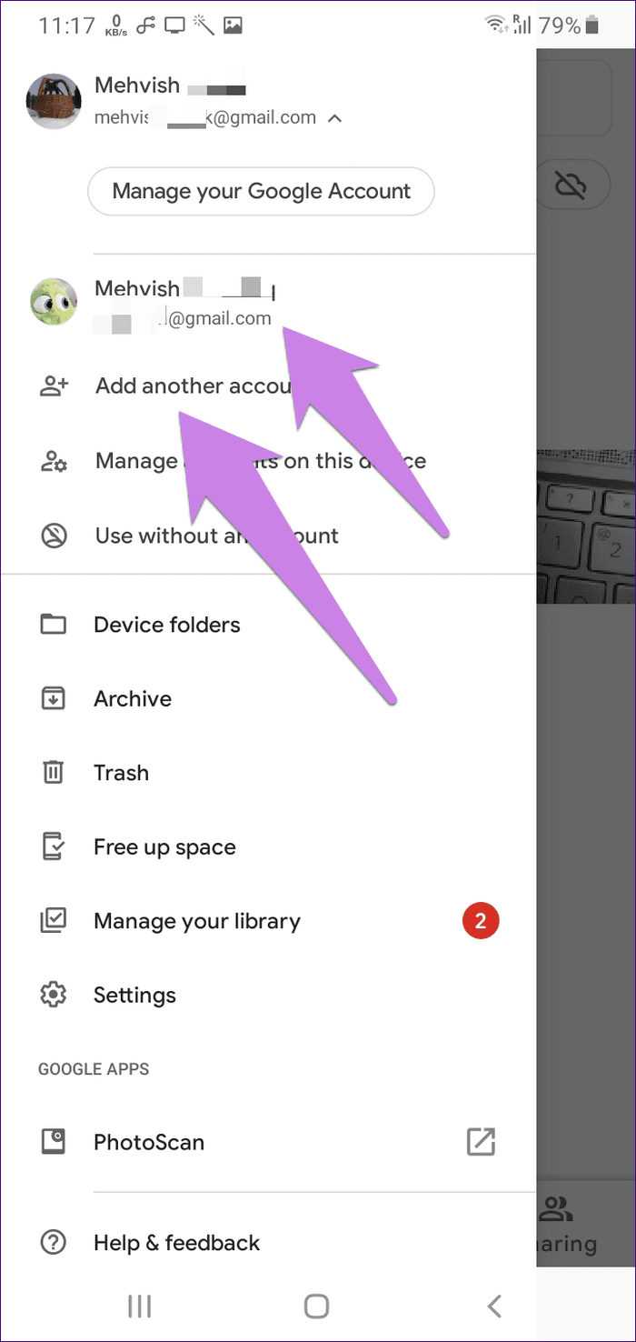 Remove Google Photos Account From App 21
