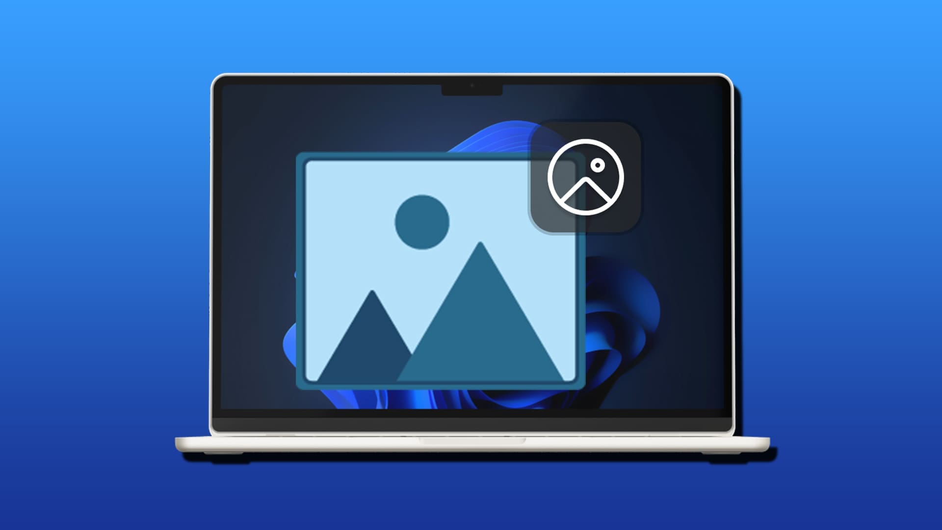 remove learn about this picture from windows 11