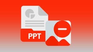 remove the background from an image in powerpoint