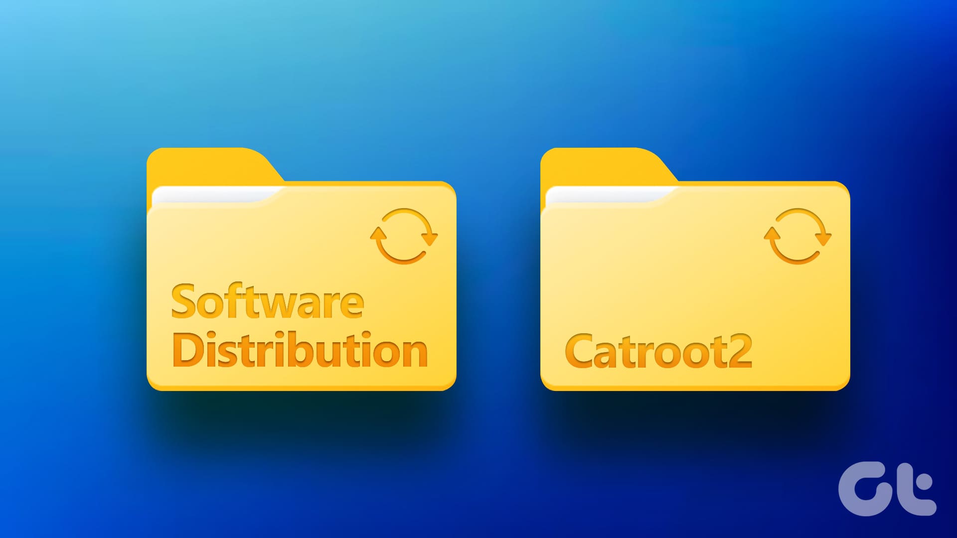 rename or delete SoftwareDistribution or Catroot2 folders on Windows